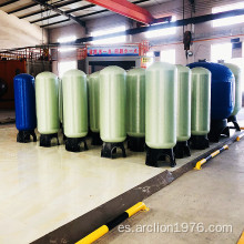 Filtro industrial del tanque de agua FRP Tanque compuesto